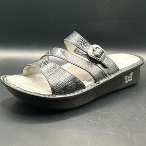 ALEGRIA™️ Women's Size 38 (7.5/8) 'COLETTE WILD WEST NIGHT' Leather Sandals